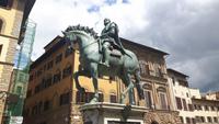 Florenz (Piazza della Signoria - Denkmal Cosimo I)
