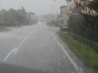 Unwetter am Nachmittag mit Hagel