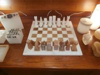 Alabaster das marmorähnliche Gestein