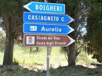 Unsere Strecke von Volterra