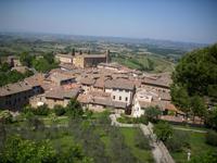 Landchaft bei San Gimignano