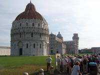 Baptisterium und Dom in Pisa