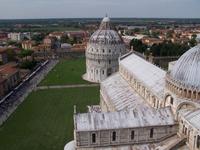 Blick vom Schiefen Turm