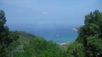 Blick auf das Meer auf Elba