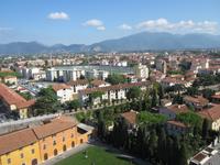 Pisa-Blick vom Schiefen Turm