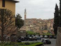 Blick auf die Altstadt von Siena