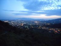 Ausblick auf Montecatini Terme bei Nacht