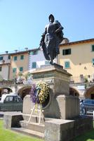 Statue von Giovanni Verrazzano - Marktplatz in Greve