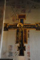 Kreuz- fiel dem Hochwasser des Arnos zum Opfer