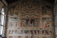 Ehemaliger Speisesaal des Klosters mit Abendmahl-Fresko