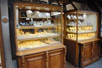 Goldgeschäft auf der Ponte Vecchio in Florenz