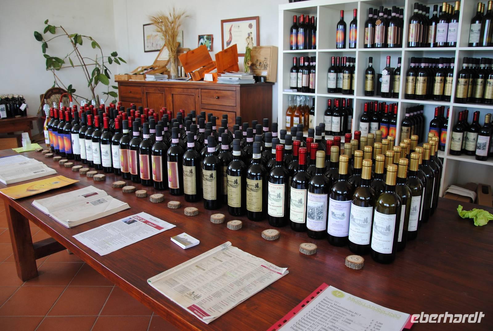 Wein aus eigener Produktion - Bauerhof in Empoli