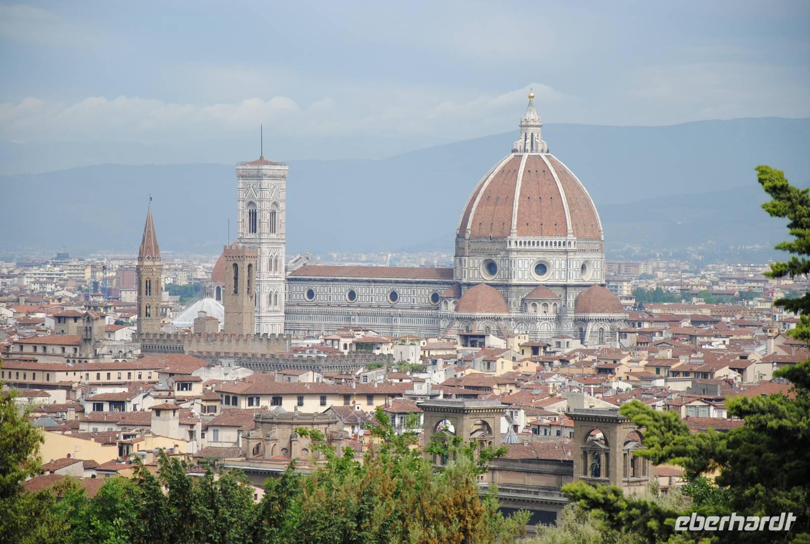 Blick auf Florenz vom Piazzale Michelangelo