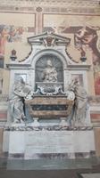 Florenz (Kirche Santa Croce - Grab von Galileo Galilei)