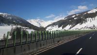 Heimreise über den Brennerpass ...