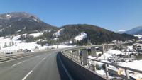 Heimreise über den Brennerpass ...