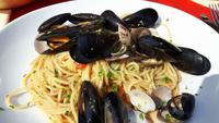 Insel Elba (Marina di Campo - Mittagessen im Restaurant 