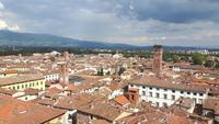 Lucca (Ausblick vom Uhrenturm)
