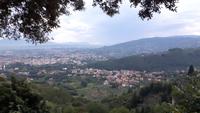 Montecatini Alto mit Blick auf Montecatini Terme