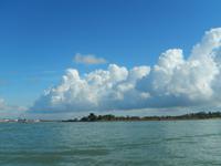 Wolken über der Lagune