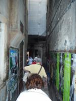 Huch, ist die Gasse schmal!