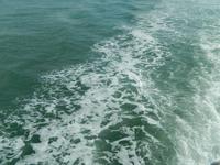 Nur noch Wasser um uns