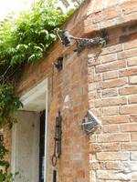 Alte Fackelhalterung