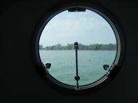 Blick aus dem Bullauge