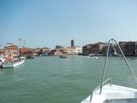 Einfahrt in Murano