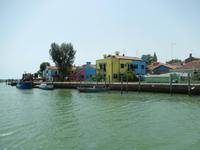 Und gleich sind wir am Anleger auf Burano