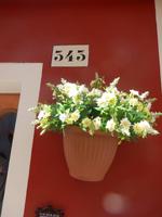 ...und hängten Blumen daran...