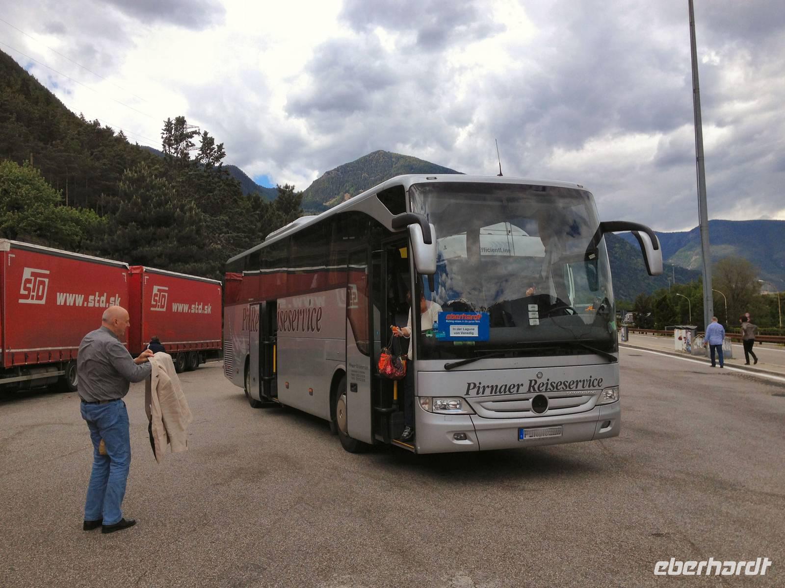 Auf der Anfahrt bei Brixen