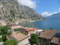  Blick über Limone zum See