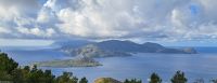 Äolischen Inseln - Insel Vulcano - Belvedere Capo Grillo - Blick nach Lipari und Salina