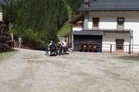 am Eingang des Schachtes