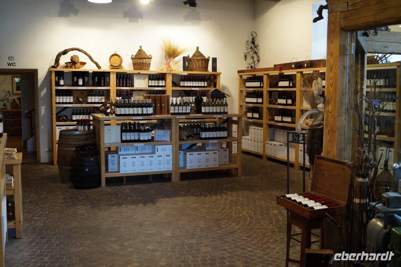 in der Weinhandlung-Brigl