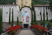 Der Eingang zum Schloss Trauttmannsdorff