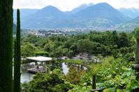 so eine Aussicht-in die Gärten des Schlosses