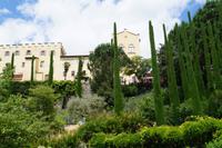 Das Schloss von unten