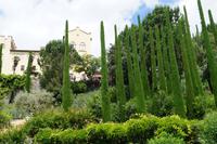 Das Schloss von unten