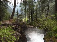 100 Wanderung zu den Saent-Wasserfällen