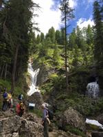 156 Wanderung zu den Vallesinella-Wasserfällen