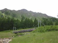 Der Weg führt uns über Brücken 