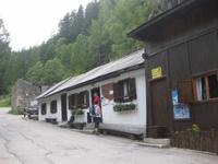 Rast in dieser Hütte an der 