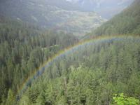 ... mit einem Regenbogen