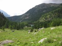 Blick vom Malga Mare in's Tal 