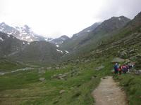 ... und weiter geht's zur Rifugio Larcher