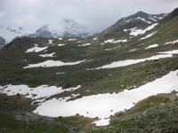 ... mit Blick zu den Gletschern