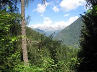 Blick über die Berge