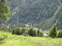 Blick in's Val de Monte mit Peio